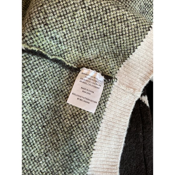 Anthropologie Bel Kazan Icon Cardigan Cocktail Martini Sweater One Size - Picture 7 of 7